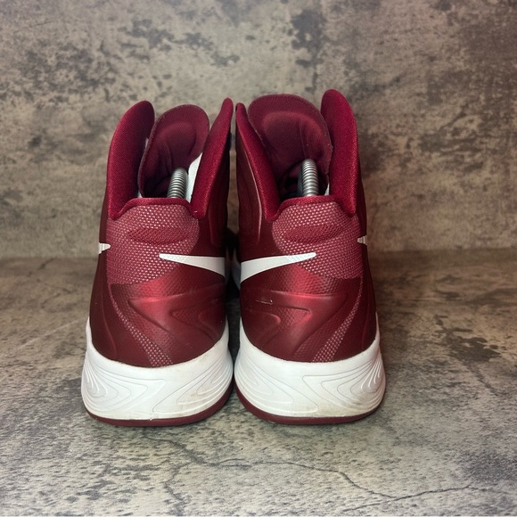 Nike Hyperfuse Basketball Shoes 525019-601 Mens sz 12 - red - Picture 4 of 6